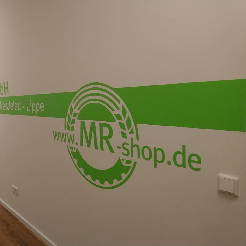 Wandtattoo Wohnraum Rautewerbung